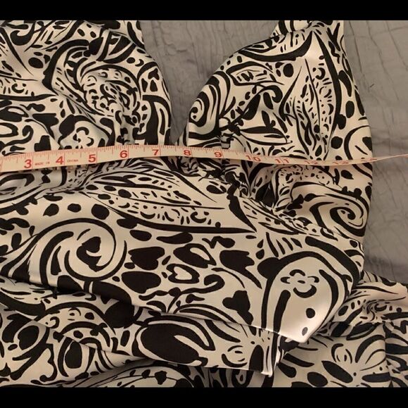 Alan Paige Halter Black/White Dress Size7/8 - Picture 8 of 8